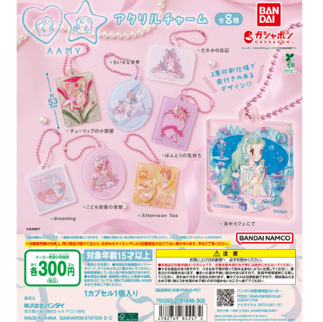 Capsule toy Complete set AAMY Acrylic charm