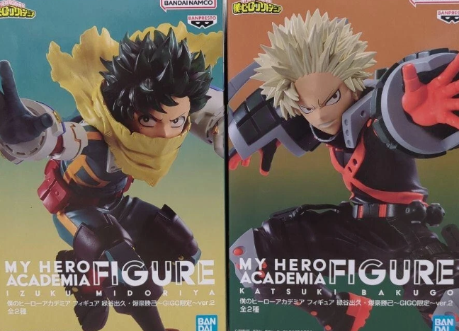 My Hero Academia Figure Izuku Midoriya Katsuki Bakugo GiGO Limited ver.2 set