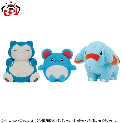 Pokemon Plush toy Yasashii Kimochi Plush toy 11-15cm Snorlax