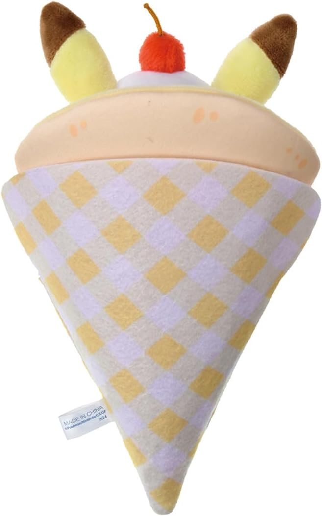 Pokemon Poke Piece Kuru Kuru Crape Plush toy 7x13x18 cm Pikachu