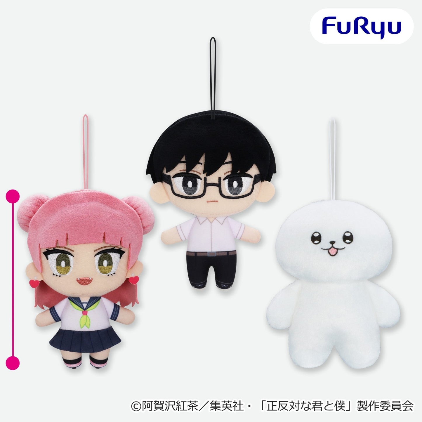 Complete Opposites You and Me corenui Suzuki Miyu Mascot Plush Toy 16cm3