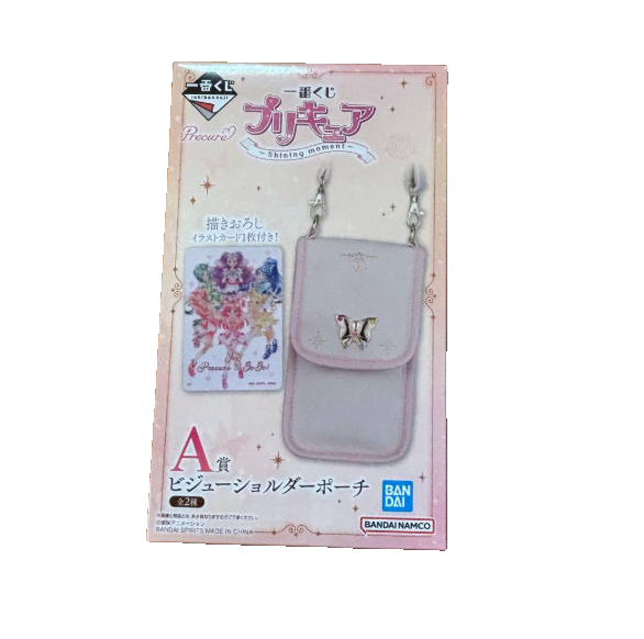 プリキュア Shining moment ポーチセット Ichiban Kuji Precure Shining Moment A Prize: Bijou Shoulder Pouch