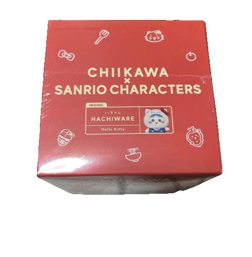 # Chiikawa x Sanrio Characters Kiramekko Mascot Hachiware Hello Kitty2