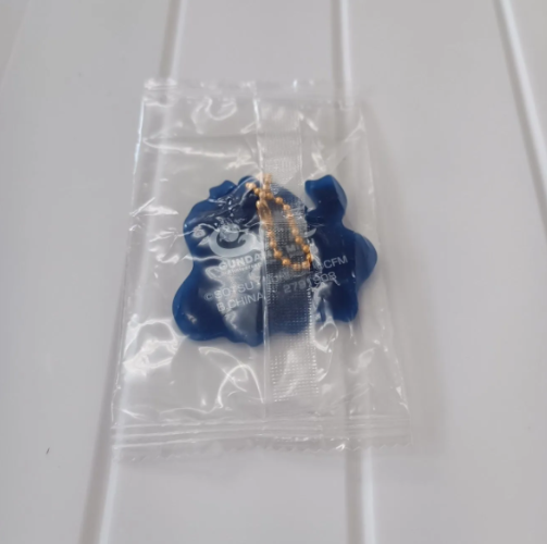 GUNDAM MIKU Rubber Mascot Hatsune Miku Aile Strike Gundam1