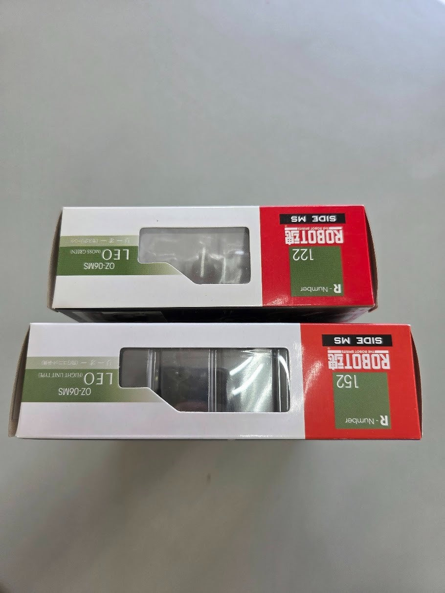 Robot Spirits LEO OZ-06MS Moss Green Flight Unit Equipped Figure BANDAI set of 24