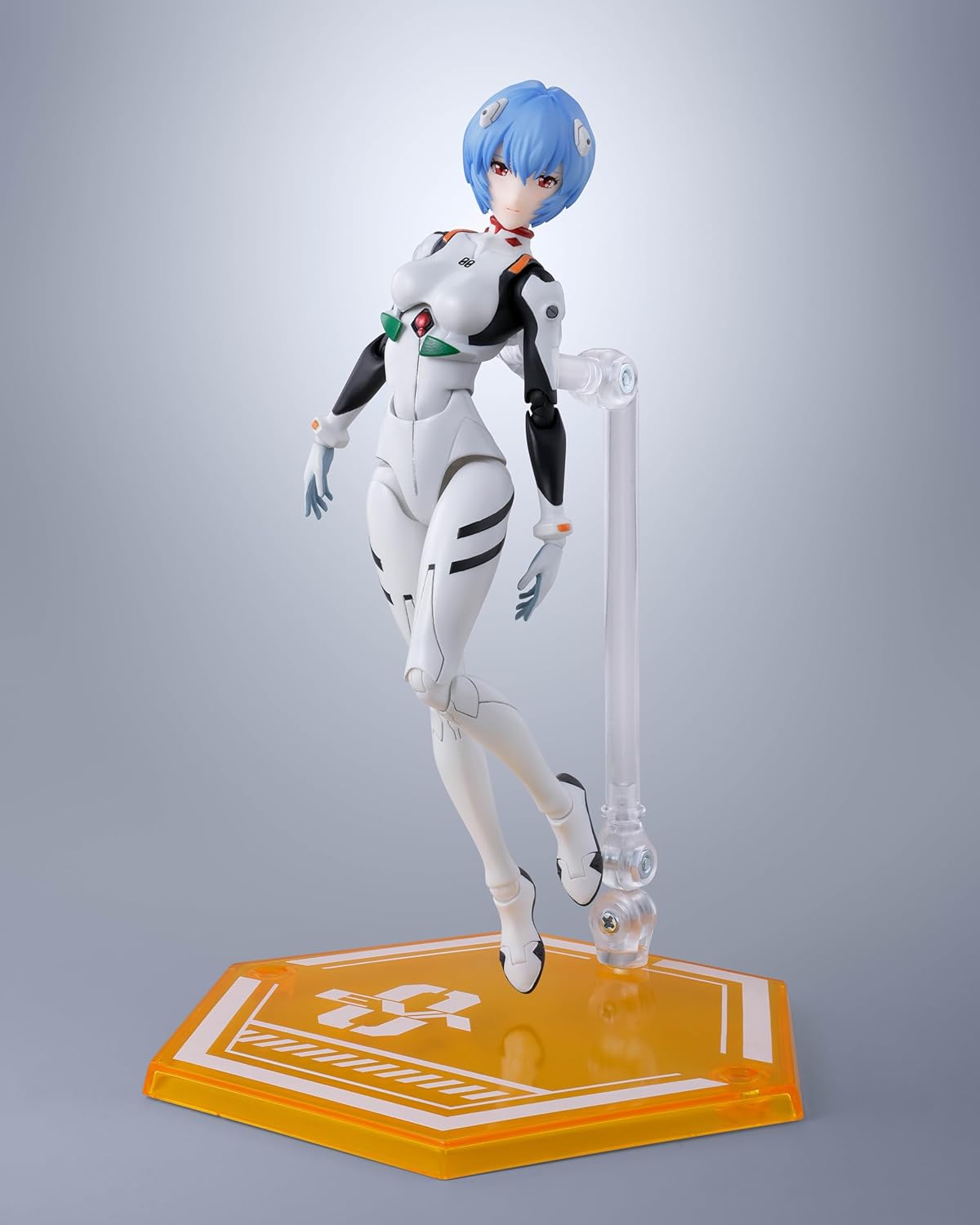 PSL TAMASHII NATIONS S.H. Figuarts Evangelion New Theatrical Version Rei Ayanami Approx. 135mm PVC & ABS Painted Movable Figure