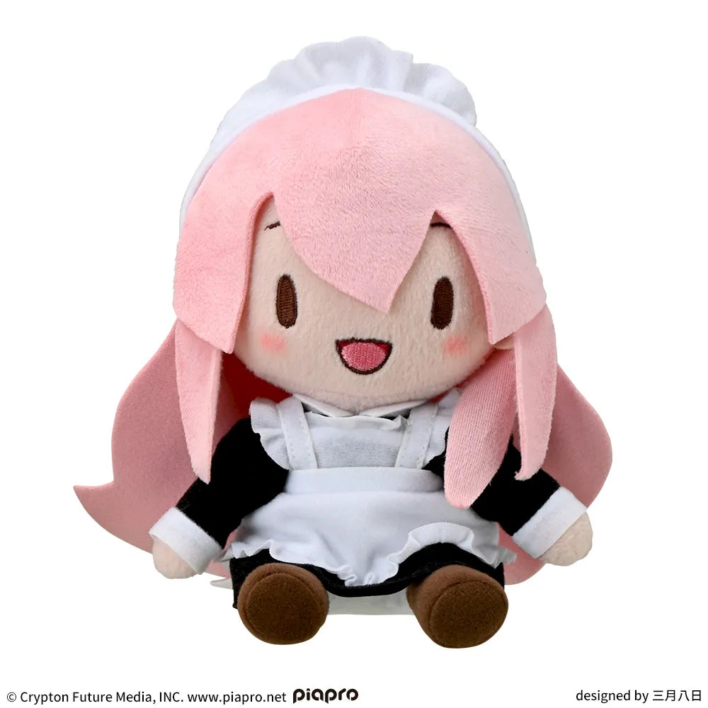 Hatsune Miku series Fuwapuchi mini Plush toy "Ruka Megurine" Maid Ver.