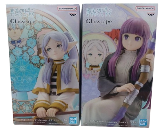 Frieren: Beyond Journey's End Glasscape Frieren & Fern Figure Set New Japan