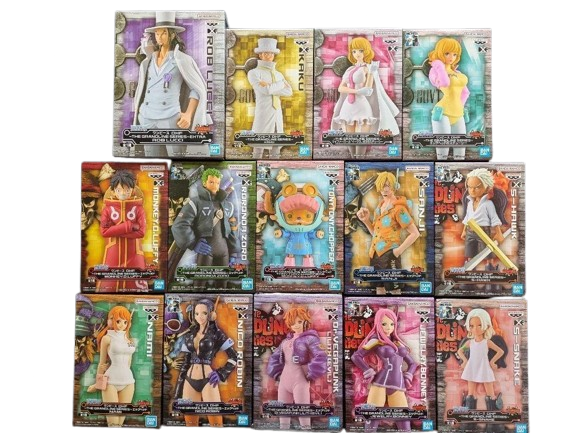 ONE PIECE DXF THE GRANDLINE SERIES Egghead Luffy Zoro Figure Complete set