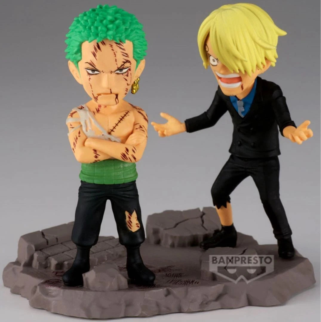One Piece World Collectable Figure Roro Stories -Roronoa Zoro & Sanji-