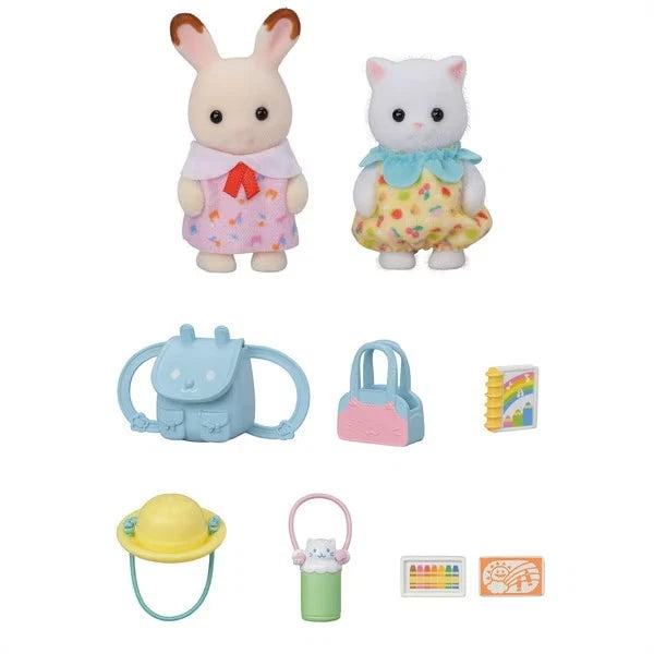 New S-73 Sylvanian Families Friendly Baby Set -Kindergarten- Japan Fast Ship