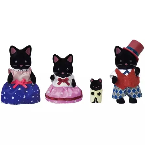 Sylvanian Families Doll Starry Sky Cat Family FS-38 Calico Critters EPOCH Japan