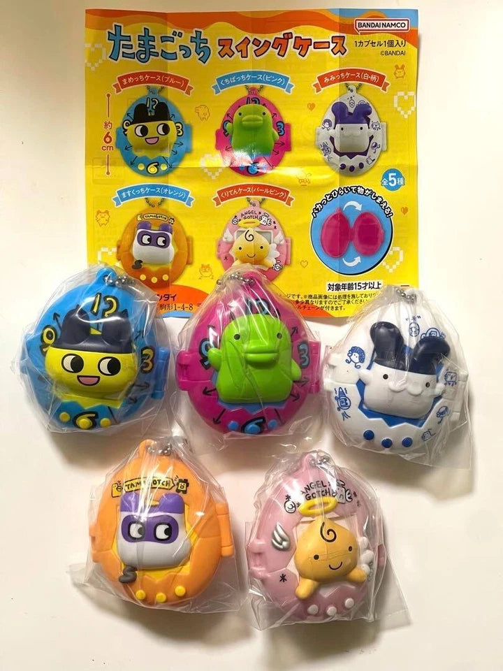 Capsule Toy Gashapon Complete set Tamagotchi gacha swing case