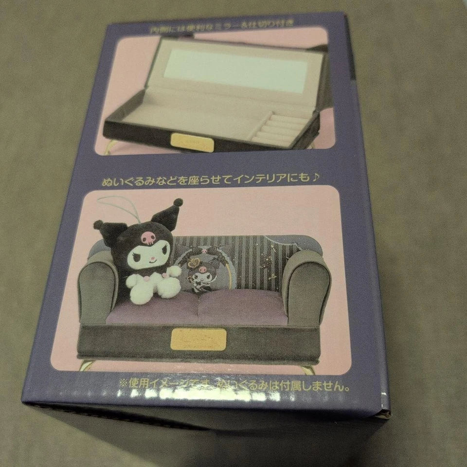 Kuromi Kingdom Sofa-shaped Jewelry Box New Japan