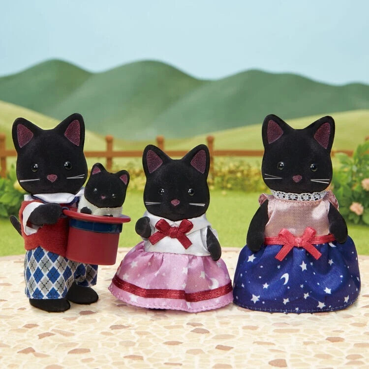 Sylvanian Families Doll Starry Sky Cat Family FS-38 Calico Critters EPOCH Japan