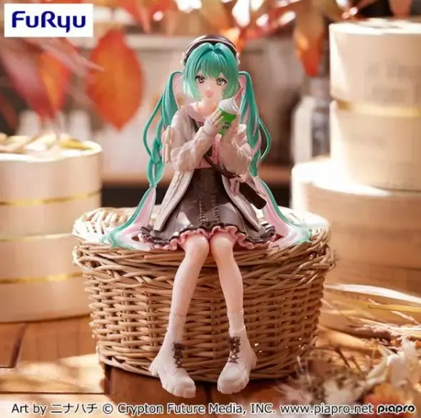 Hatsune Miku Noodle Stopper Figure Autumn Date JAPAN FuRyu NEW