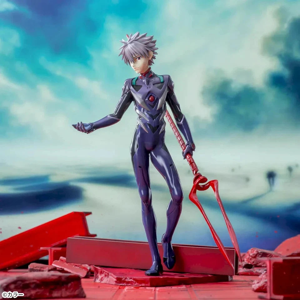 Shin Evangelion luminasta the movie Nagisa Kaworu Shikinai Asuka Figure set