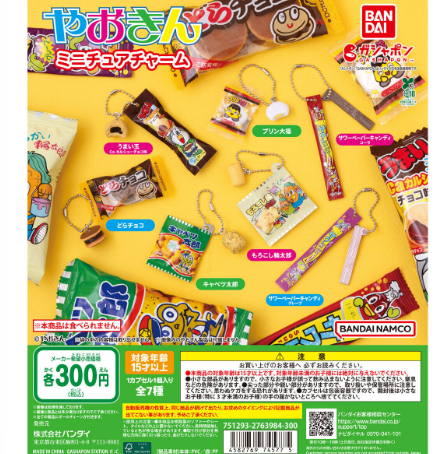 Capsule toy Complete set Yaokin Miniature Charm