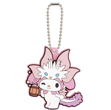 Capsule toy Monster Hunter × Sanrio Characters Capsule Rubber Mascot My Melody