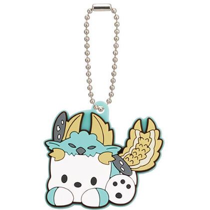 Capsule toy Monster Hunter × Sanrio Characters Capsule Rubber Mascot Pocchacco