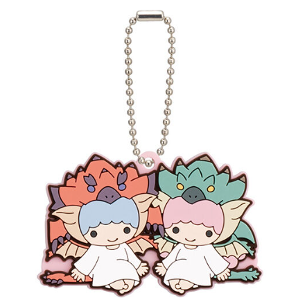 Capsule toy Monster Hunter × Sanrio Characters Capsule Rubber Mascot Little Twin Stars
