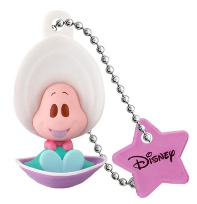 Capsule toy Diney Character Color Collection Charm purple Young Oyster