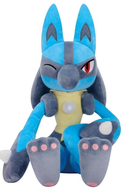 Pokemon Mofugutto Plush toy Lucario 24cm