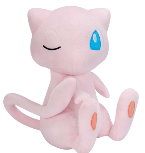 Pokemon Mofugutto Plush toy Mew 24cm