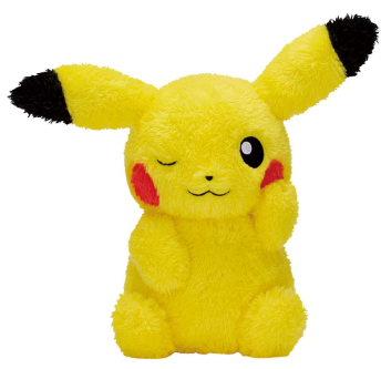 Pokemon Mofugutto Hokkori Iyasare Plush toy 21cm Pikachu