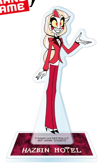 Welcome to Hazbin Hotel Acrylic Stand 13cm Charlie