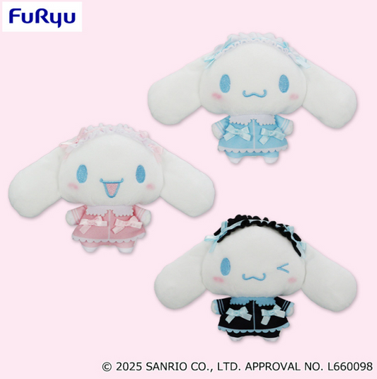 Sanrio Little Devil Plush toy Cinnamoroll set 12.5cm