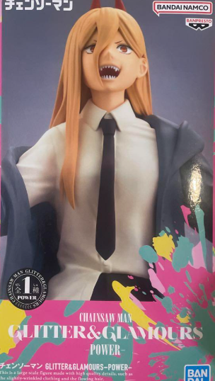 CHAINSAW MAN POWER GLITTER & GLAMOURS Figure New