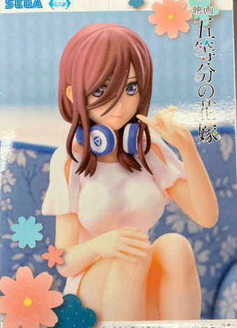 The Quintessential Quintuplets Chokonose Figure Miku Nakano