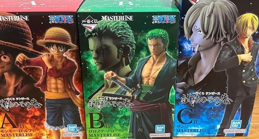 Ichiban Kuji One Piece Beyond the trial Luffy Zoro Sanji Figure set