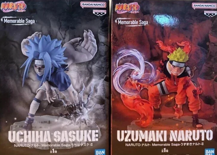 NARUTO Memorable Saga Naruto Sasuke Figure set
