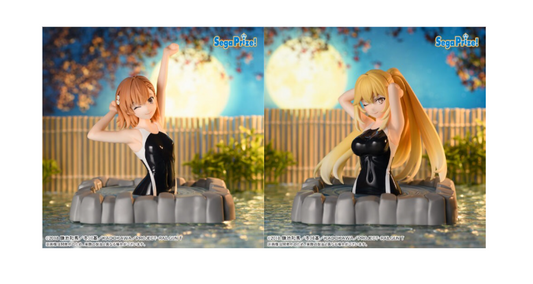 A Certain Scientific Railgun Thermae Utopia Misaka Mikoto Shokuho Misaki Figure set