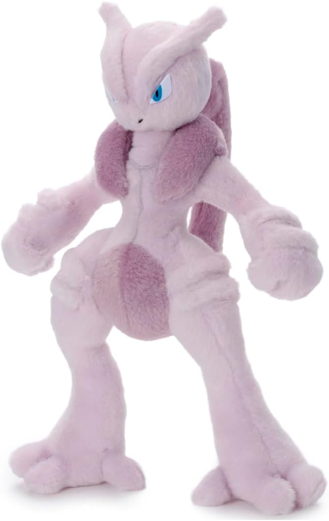 TAKARA TOMY Pokemon I've chosen you! Pokemon Get Plush Toy Mega Mewtwo X Plush Toy Height Approx. 28cm