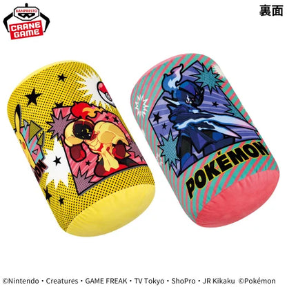 Pokemon Plush toy Cylindrical cushion COMIC ART 32cm