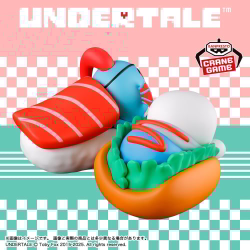 UNDERTALE Figure FOOD DESIGN～vol.1 set 12cm