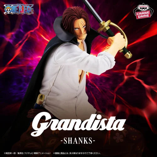One Piece Grandista-SHANKS- Figure New