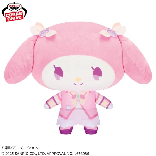 Yes！ Pre Cure 5GoGo! ×Sanrio Characters Mechamo Fuguto Plush Toy My Melody