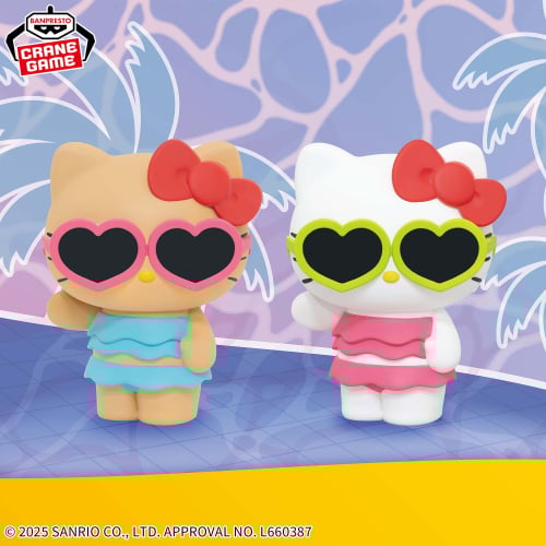 Sanrio Characters Oona SOFVIMATES Hello Kitty summer ver.