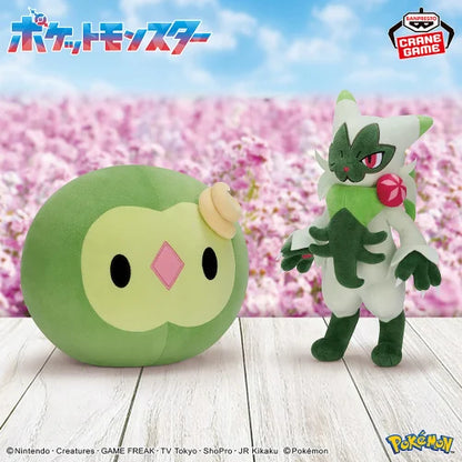 Pokemon Mofugutto Plush toy Color Selection Green Floragato
