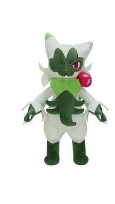 Pokemon Mofugutto Plush toy Color Selection Green Floragato