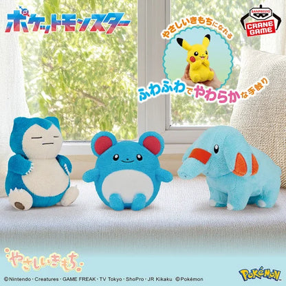 Pokemon Plush toy Yasashii Kimochi Plush toy 11-15cm Snorlax