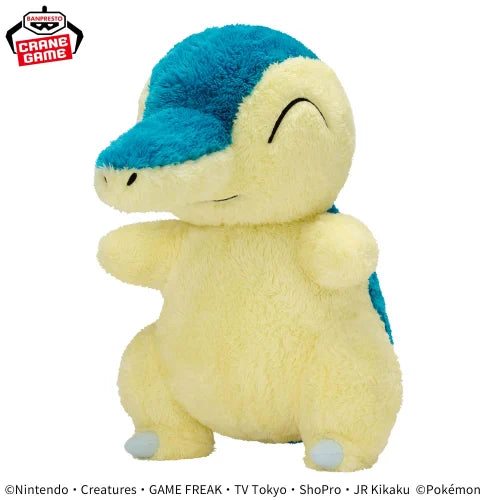 Pokemon Mechamofugutto Plush toy Hokkori Iyasare Plush toy 32cm Cyndaquil