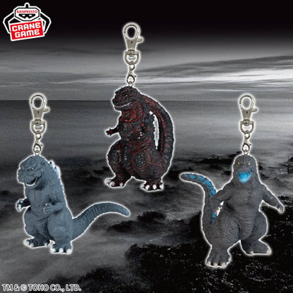 Toho Monster Series Godzilla Figure Keychain set