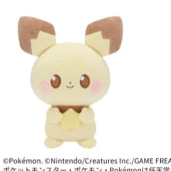 Pokemon Poke Piece Starry Night Plush toy 12cm Pichu