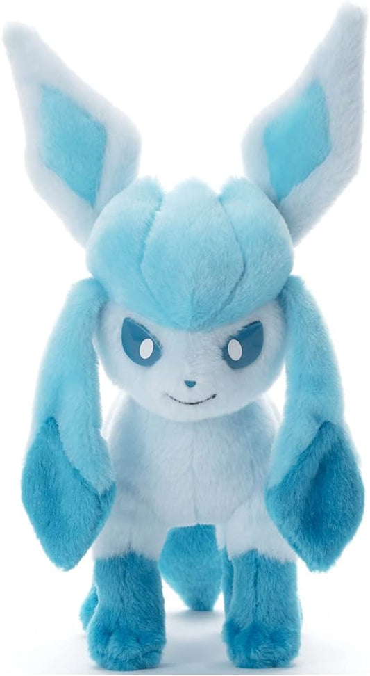 TAKARATOMY A.R.T.S Pokemon Plush  Glaceon Plush Width 22cm