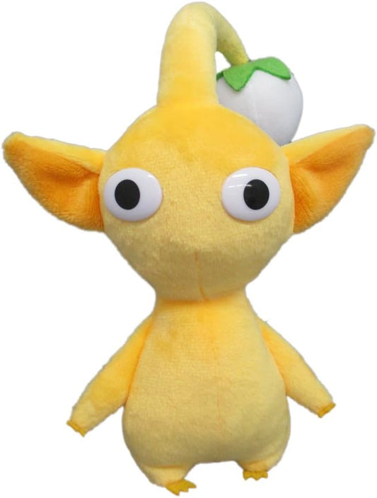Pikmin ALL STAR COLLECTION Plush toy Yellow Pikmin  W9×D9×H17cm